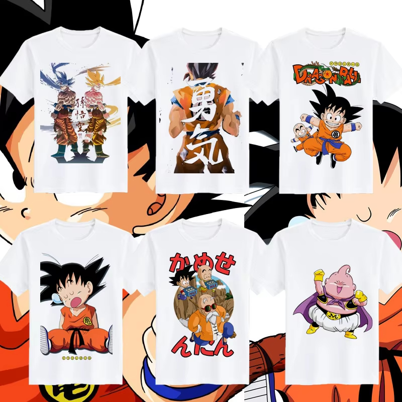 Anime Merchandise T-Shirts - 2026 New Dragon Ball Anime Merchandise