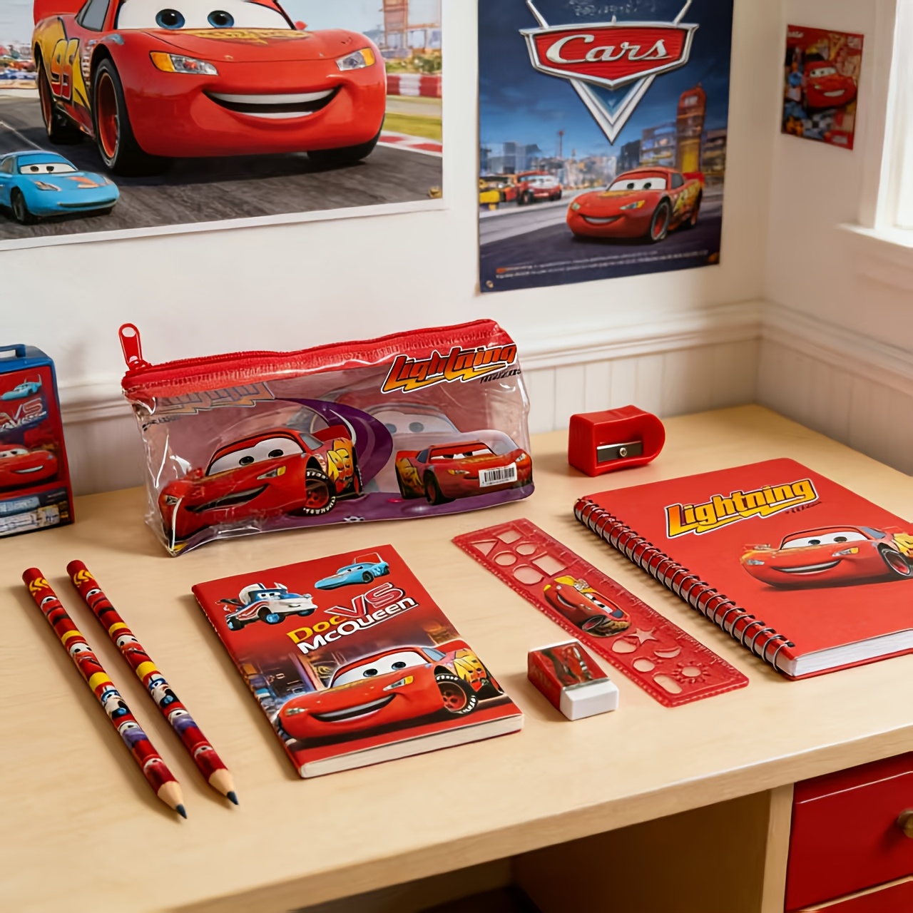 Erased Anime Merchandise - Cars Lightning McQueen anime merchandise, accessory