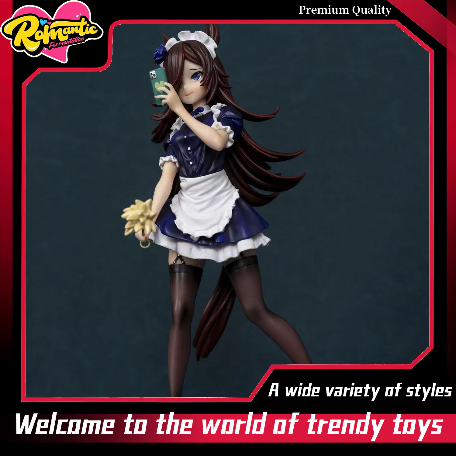 Popular Anime Merchandise - Mibu Anime GK model figurine, trendy