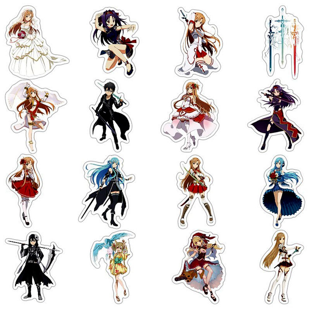 1 Pack Anime Sticker Sword Art - огляд і ціна Sticker Sheet Set