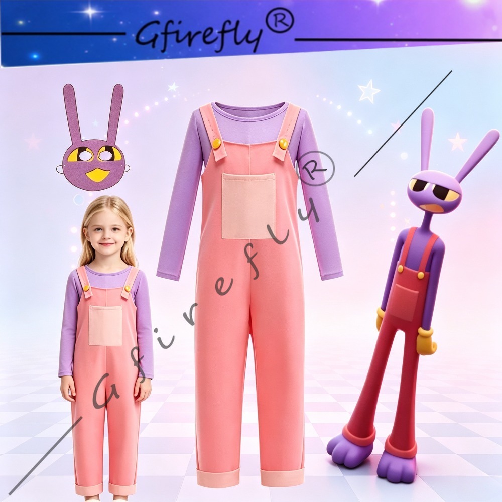 Circus Jax Kids Cosplay Costum - огляд і ціна Anime Themed Merchandise