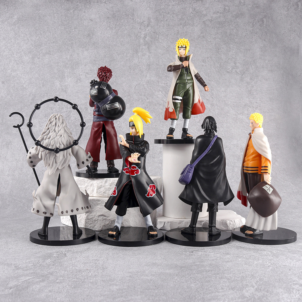 6pcs/set New Naruto Anime Figu - огляд і ціна Rare Anime Merchandise