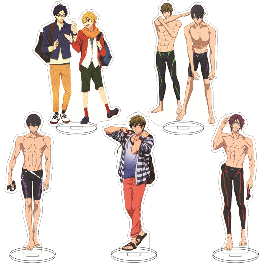 16CM Anime Acrylic Figure Free - огляд і ціна Anime Merchandise Gift