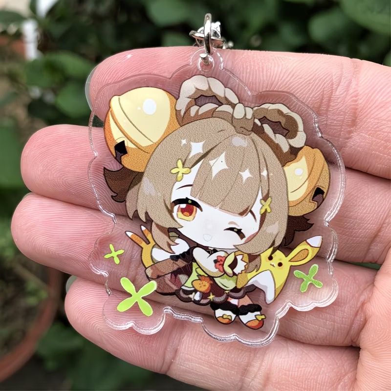 Genshin Impact Cosplay Keychai - огляд і ціна Original Anime Merchandise