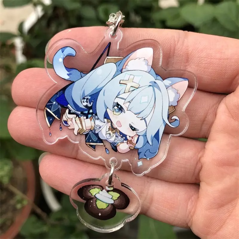 Genshin Impact Cosplay Keychai - огляд і ціна Original Anime Merchandise