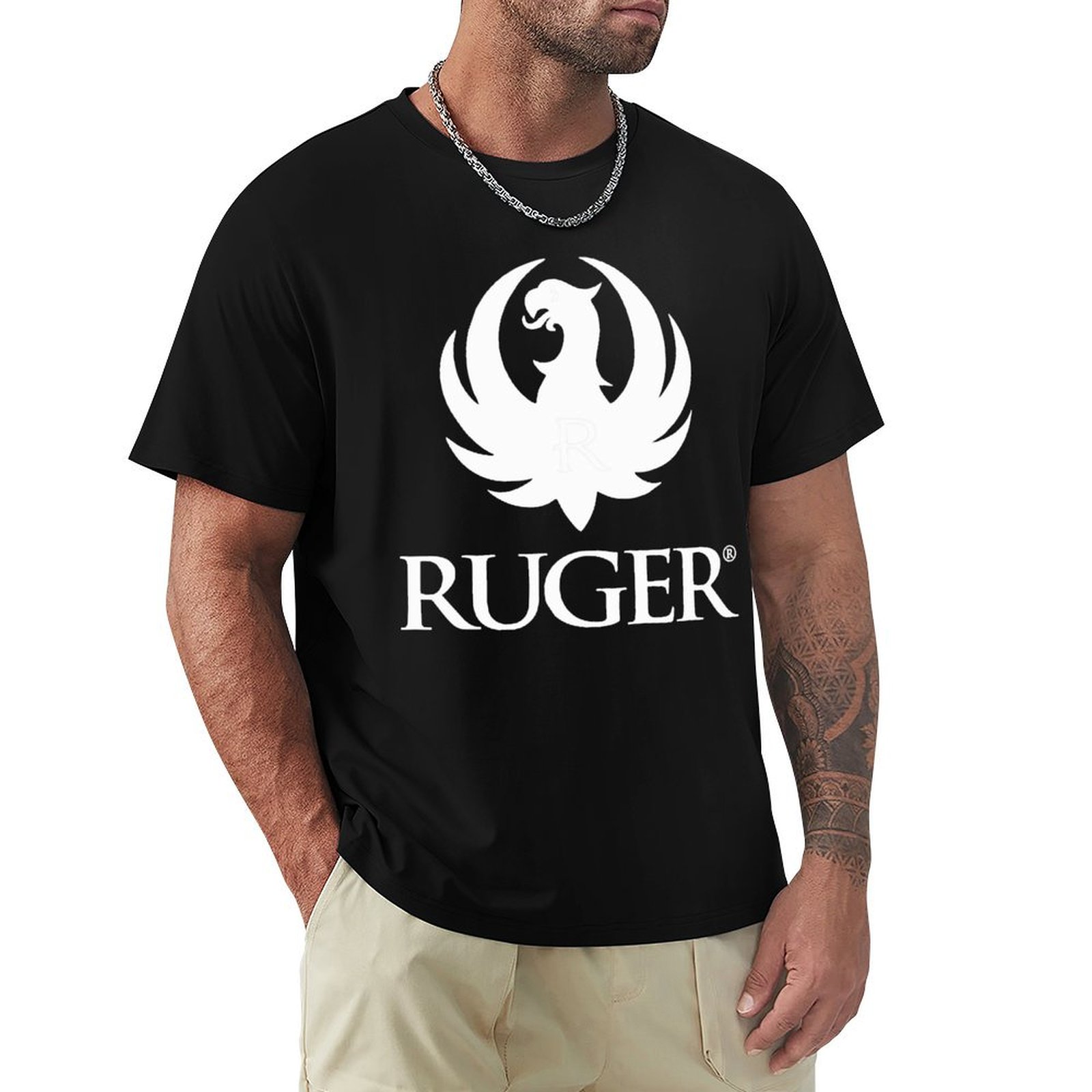 R.uger Logo Merchandise T-Shir - огляд і ціна Anime Merchandise T-Shirts