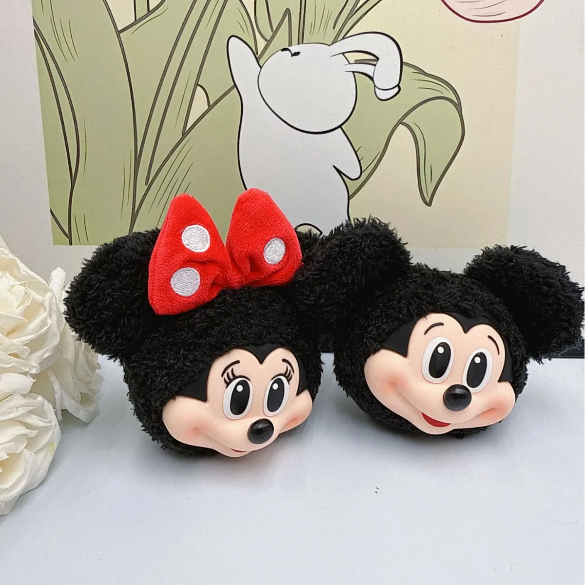 Mickey Minnie Plush Doll Keych - огляд і ціна Anime Merchandise For Kids
