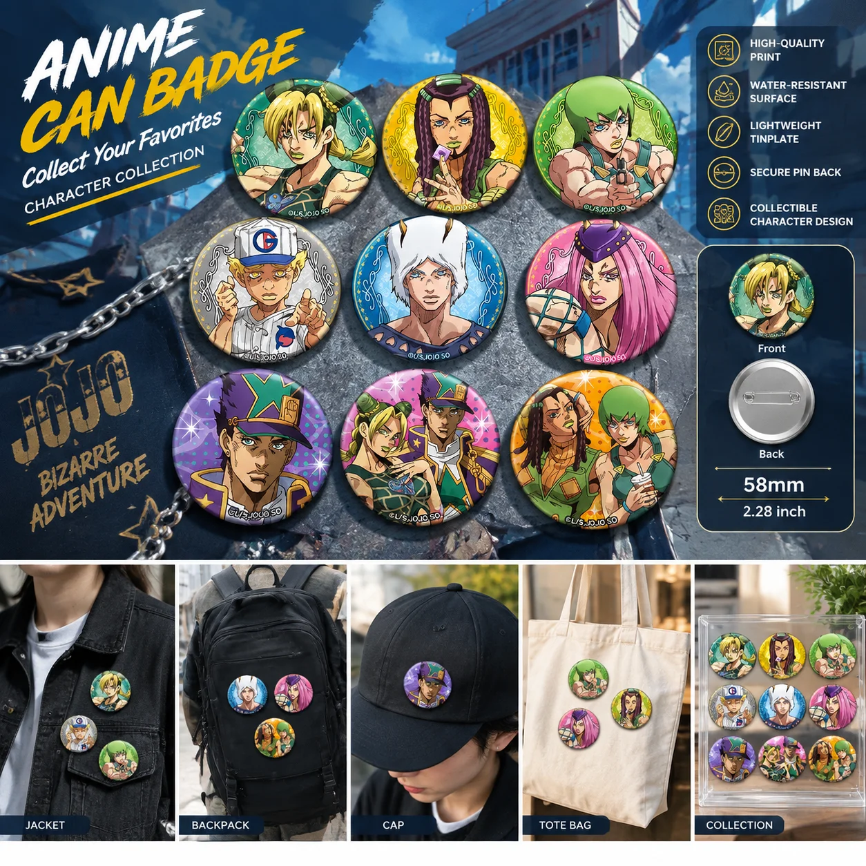 JoJo Bizarre Adventure Stone O - огляд і ціна Jojo Anime Merchandise