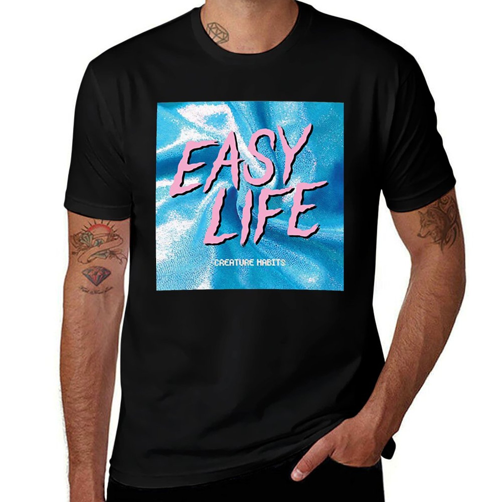 BEST SELLER -easy life album c - огляд і ціна Anime Merchandise T-Shirts