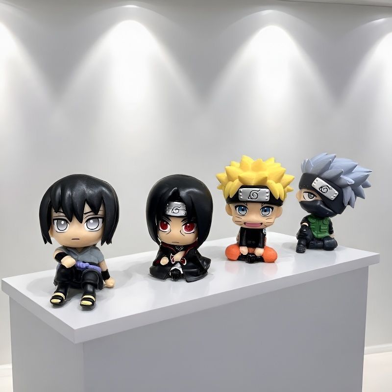 NARUTO cartoon cute figurine m - огляд і ціна Original Anime Merchandise