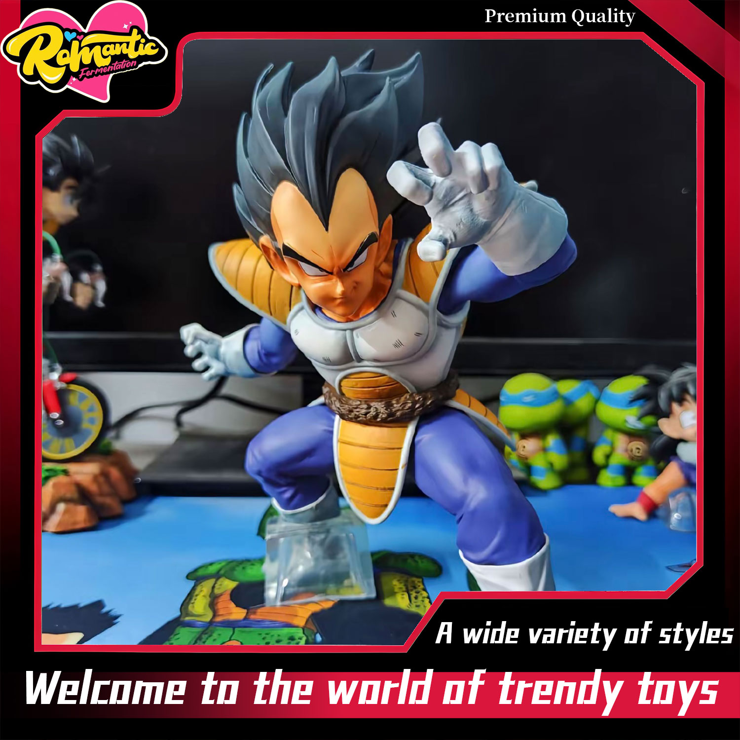 Starting stance Vegeta Anime G - огляд і ціна Popular Anime Merchandise