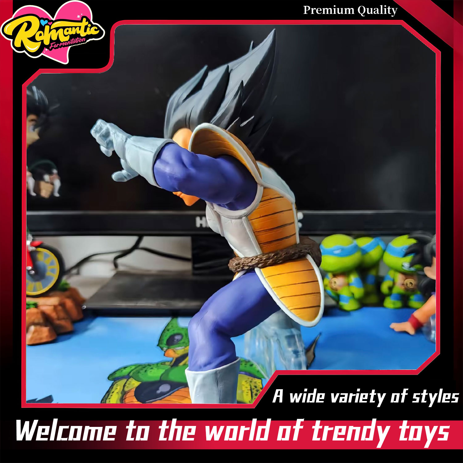 Starting stance Vegeta Anime G - огляд і ціна Popular Anime Merchandise