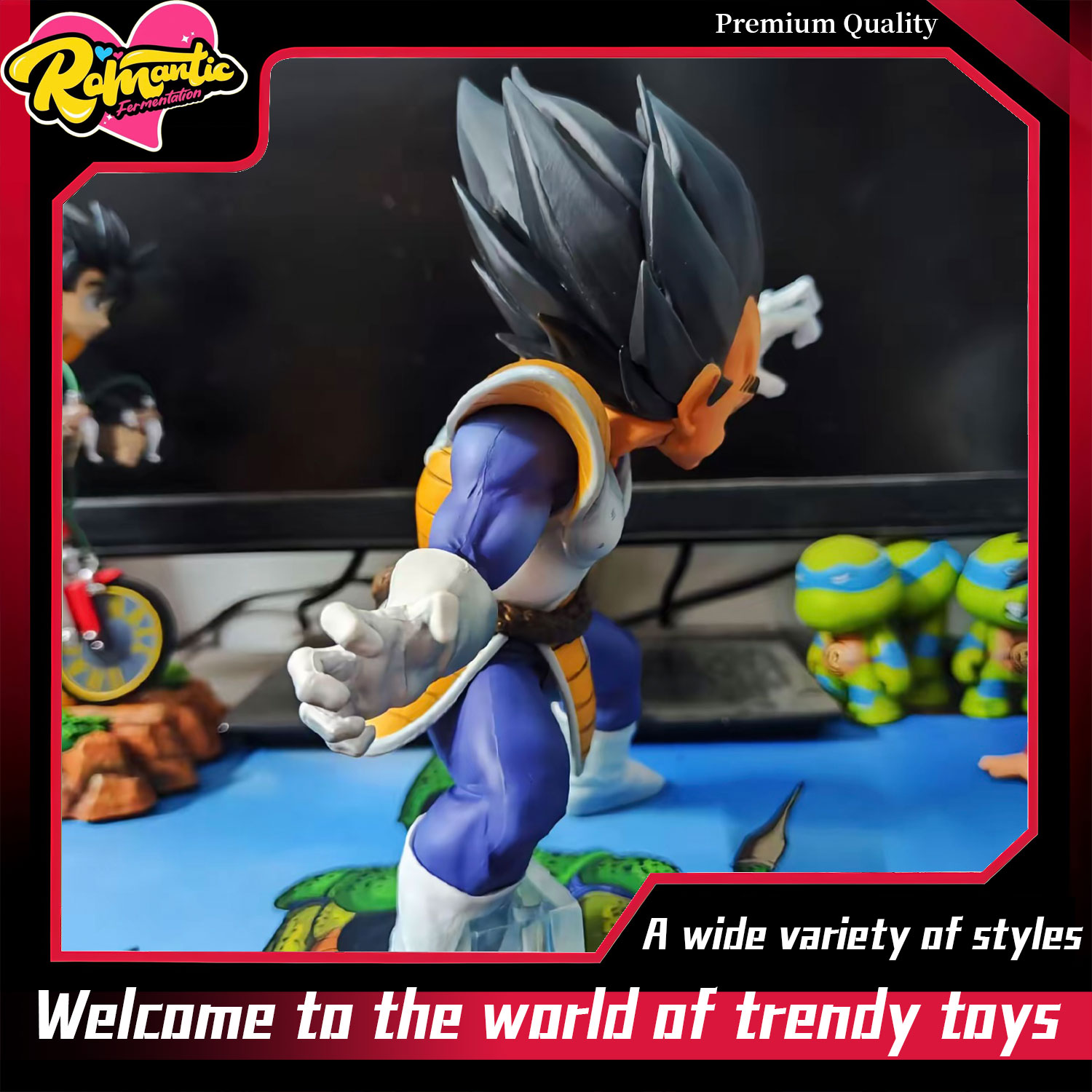 Starting stance Vegeta Anime G - огляд і ціна Popular Anime Merchandise